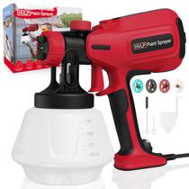 Pulverizador de tinta KOVDON 2024 HVLP de 700 W atualizado com 4 bicos