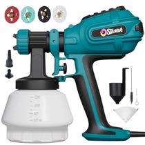 Pulverizador de tinta Slikwave 700W elétrico 1200ml 4 bicos