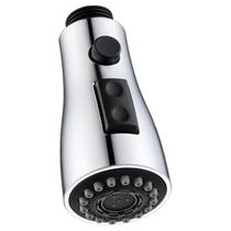 Pulverizador de torneira de cozinha simples com ângulo de cabeça de torneira cromado