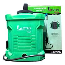Pulverizador Elétrico 12l Jardim E Agricultura Plus Lotus