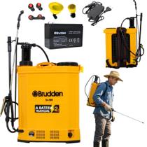 Pulverizador Elétrico Manual e Misturador de Calda Costal Agrícola 20 Litros