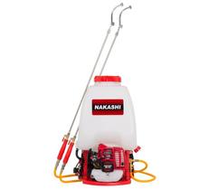 Pulverizador Kawashima Nakashi Fp270N Costal Motorizado com 2 Lanças Nakashi 25,6CC 25 Litros 35Bar