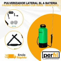 Pulverizador Lateral 8l Bateria 12v Menegotti