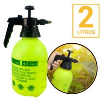 Pulverizador Manual 2 Litros Bomba Borrifador Pressão Acumulada