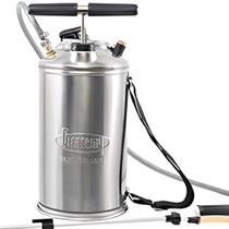 Pulverizador Manual de Compressão Prévia de Inox 10 Litros Guarany Pulverizador Manual de Compressão Prévia de Inox 10 Litros Guarany