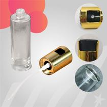 Pulverizador para Azeite e Vinagre 100ml Dourado Spray de Vidro para Cozinha Saudável e Prática