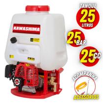 Pulverizador Para Hortas Kawashima PCG2625 À Gasolina 2T 26CC Com Acessórios Fácil Drenagem Potente