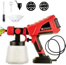 Pulverizador Pintura 800w Elétrica Pulverizadora 1l Bicos Metais - 220V