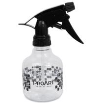 Pulverizador Plástico Transparente/Preto 250ml Proart