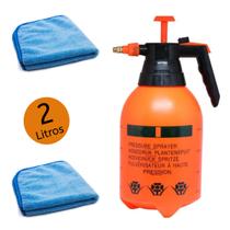 Pulverizador Pressão Manual 2 Litros Lavagem Limpeza Produto Pulverizador Pressão Manual 2 Litros Lavagem Limpeza Produto