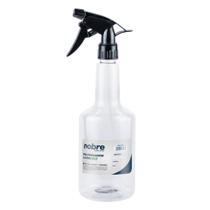 Pulverizador transparente 1l com bico ajustável preto - nobre Pulverizador transparente 1l com bico ajustável preto - nobre