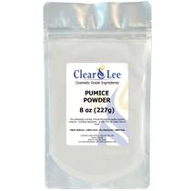 Pumice ClearLee, grau cosmético, 100% puro e natural, 240 ml