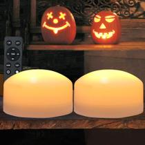Pumpkin Lights HOME MOST Large Halloween com 2 unidades remotas