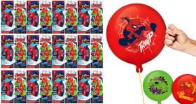 Punch Balloons JA-RU Marvel Avengers & Spiderman para crianças x24