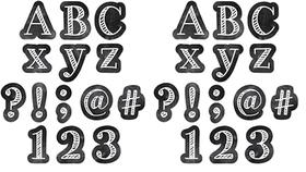 Punch-Out Letters Creative Teaching Press Chalkboard CTP (pacote com 2) Punch-Out Letters Creative Teaching Press Chalkboard CTP (pacote com 2)