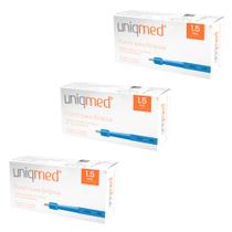 Punch para biópsia 1,5mm kit 3cx uniqmed tamanho:1,5mm