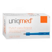 Punch Para Biopsia 4.0MM Caixa C/ 10 Unidades UNIQMED