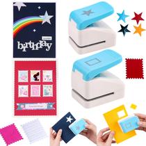 Punch Set: selo postal 3D BAOFALI e estampagem em estrela