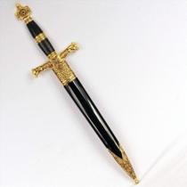 Punhal Adaga Rei Salomão Estrela De Davi Medieval Haste em Aço Ornamento Decorativo Brinquedo Cospla