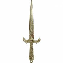 Punhal Athame Fenix Wicca ou Ciganos 21cm - Dourado Punhal Athame Fenix Wicca ou Ciganos 21cm - Dourado