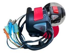 Punho Cb500 Interruptor Partida Universal Cg 160 Fan 160 Xre