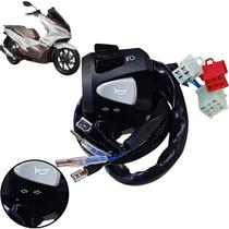 Punho Chave De Luz Esquerdo Honda Pcx 150 2019 A 2021 Seta