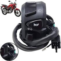 Punho Chave Luz C/ Lampejador Titan 150 160 Fan 125 150 160