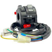 Punho Chave Luz Esq Ybr 125 Até 2008 Xtz 125 Factor Até 2014