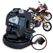 Punho Interruptor De Luz Para Fan 160 2016 a 2023 Da Titan 160 2016 a 2023 Modelo Nc 750 2015 a 2023