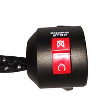 Punho Interruptor de Partida Honda Cbx Twister 250 Lado Direito 2006-2008 Punho Interruptor de Partida Honda Cbx Twister 250 Lado Direito 2006-2008