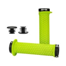 Punhos De Borracha Macia Para Bicicleta MTB Com Duplo Trava, Punhos Antiderrapantes Para Guidão De