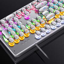 Punk gamer teclado mecânico para pc com luz rgb -ZK-4 - generic