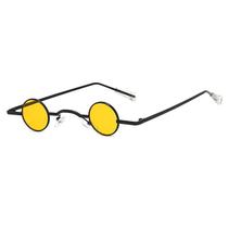 Punk Round Frame Óculos de sol (um tamanho) - generic
