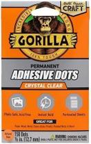 Puntos Adhesivos Gorilla Doble Cara Transparentes 0.5 cm 150 Piezas x8