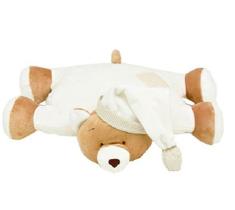 Puppet Travesseiro de Bebe Urso Nino Marfim - Zip Toys