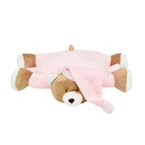 Puppet Travesseiro de Bebe Urso Nino Rosa - Zip Toys Puppet Travesseiro de Bebe Urso Nino Rosa - Zip Toys