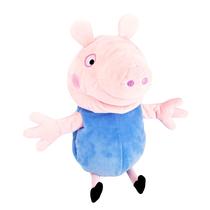 Puppet WowWee Peppa Pig George Pig com brinquedo de pelúcia Sound