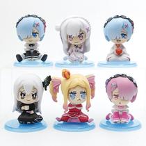 Puppets Re: Life In A Different World From Zero Rem Ram 6 unidades