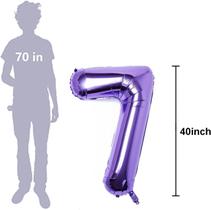 Pupple Grande 40 polegadas Números 0 Festa de Aniversário Decoração de Casamento