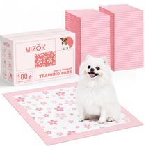 Puppy Pads MIZOK 22x22 cm, à prova de vazamentos, secagem rápida, 6 camadas, 100 almofadas Puppy Pads MIZOK 22x22 cm, à prova de vazamentos, secagem rápida, 6 camadas, 100 almofadas