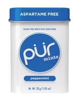 Pur Mints Peppermint Bala Sem Açúcar Com Xilitol Hortelã Pimenta Pur Mints Peppermint Bala Sem Açúcar Com Xilitol Hortelã Pimenta