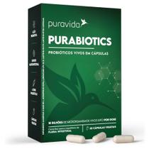 Purabiotics Probióticos com 30 cápsulas-Pura Vida