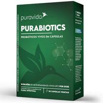 Purabiotics Probióticos Vivos Em Caps - 30 Caps - Pura Vida