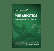 Purabiotics- Probióticos Vivos em Cáps.- Pura Vida-30caps Purabiotics- Probióticos Vivos em Cáps.- Pura Vida-30caps