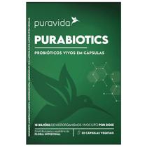 Purabiotics Probióticos Vivos - Puravida 30 cápsulas