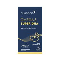 Puravida Ômega 3 Super DHA 60caps Softgel Puravida Ômega 3 Super DHA 60caps Softgel