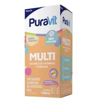Puravit Multi Vitaminas e Minerais 120ml Frutas - Myralis