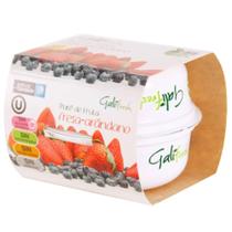 Purê de frutas Galifresh mirtilo-morango 2un 150g Purê de frutas Galifresh mirtilo-morango 2un 150g