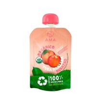 Purê Maçã e Pêssego Orgânico Ama Time 90g Purê Maçã e Pêssego Orgânico Ama Time 90g