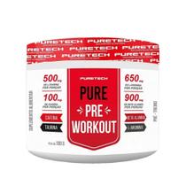 Pure pre work (pré-treino) 100g - sabores - puretech - OnFast Pure pre work (pré-treino) 100g - sabores - puretech - OnFast
